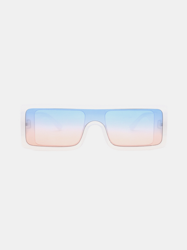 Polycarbonate Frame Rectangle Sunglasses