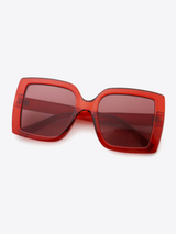 Acetate Lens Square Sunglasses